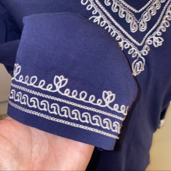 Lily Pulitzer Navy Tunic - Picture 3 of 5